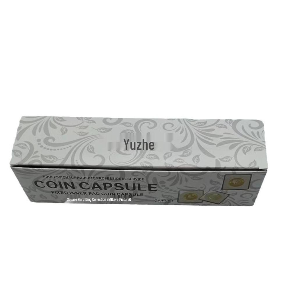 Nastavitelná úložná krabička na 27mm mince pro 30 mincí