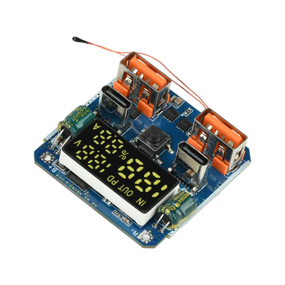 PD100W Fast Charging Module 4S 20V 5A Charge/Discharge Buck-Boost Module High-Power Output Lithium Battery Fast Charging