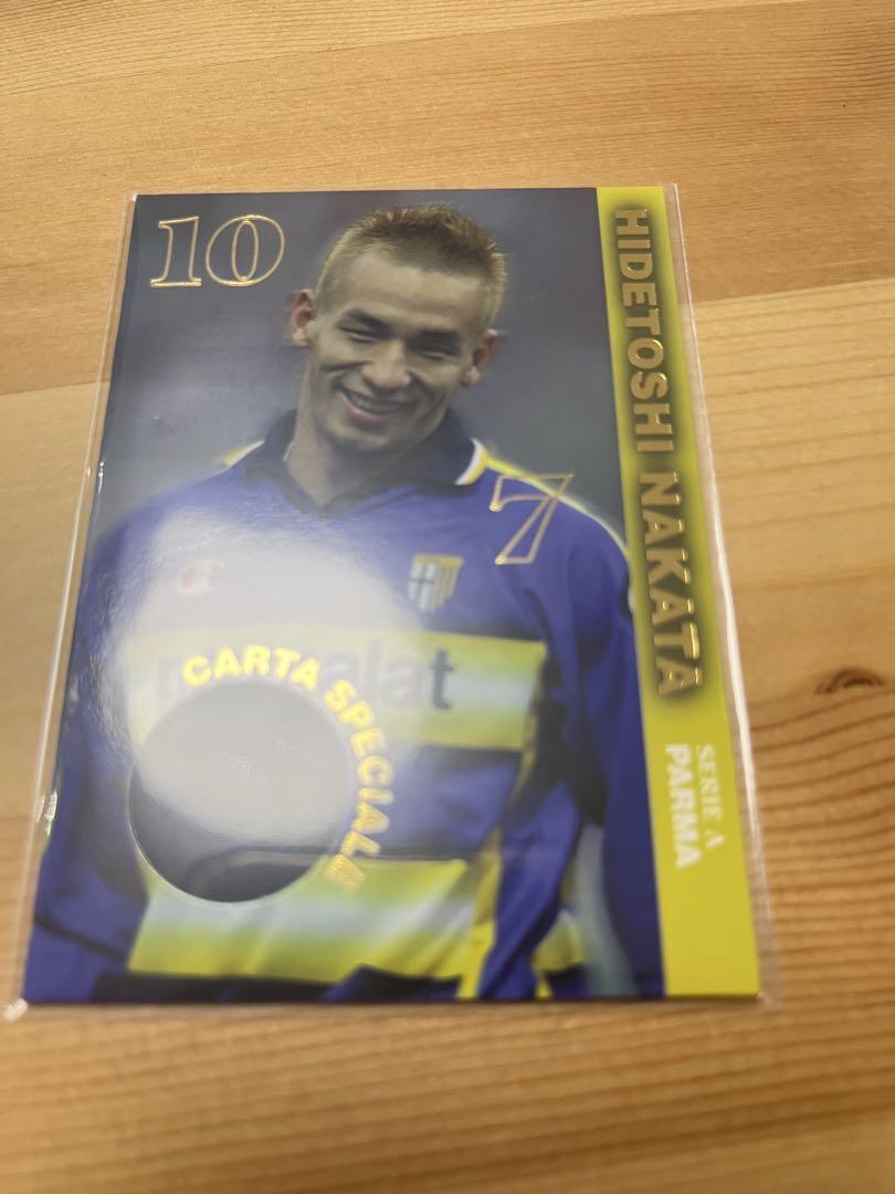 

[Б/У] Хидэтоси Наката Футбол DVD Бонусная карточка с джерси