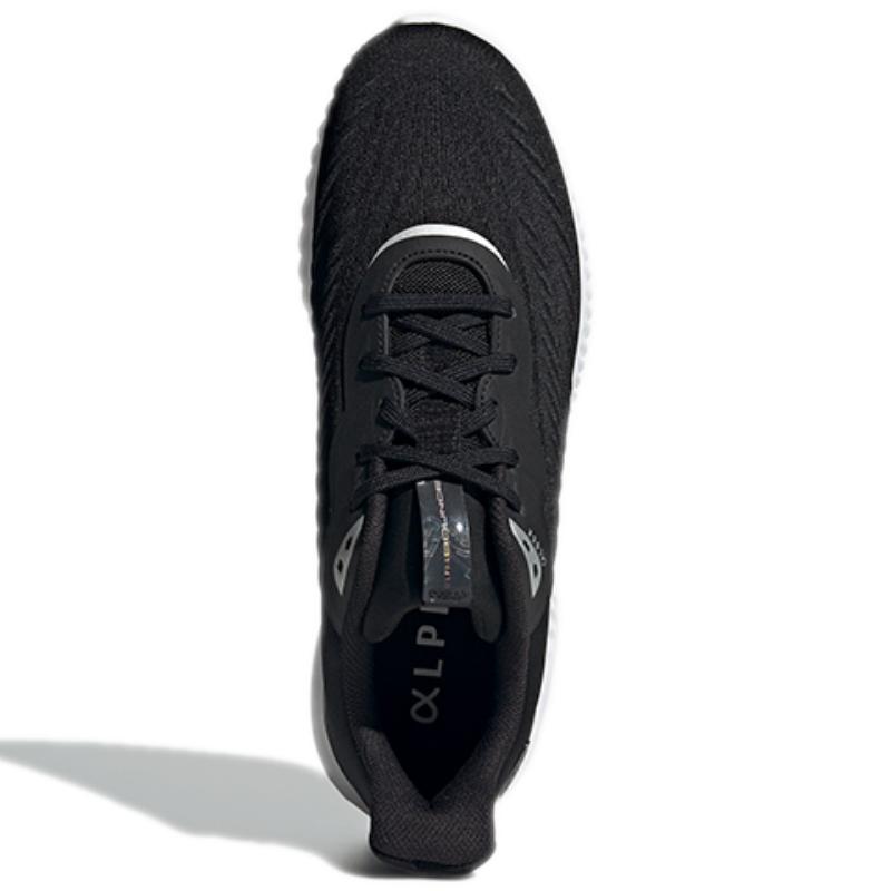 adidas Alphabounce 'Black Silver Metallic' Sneakers GX4150