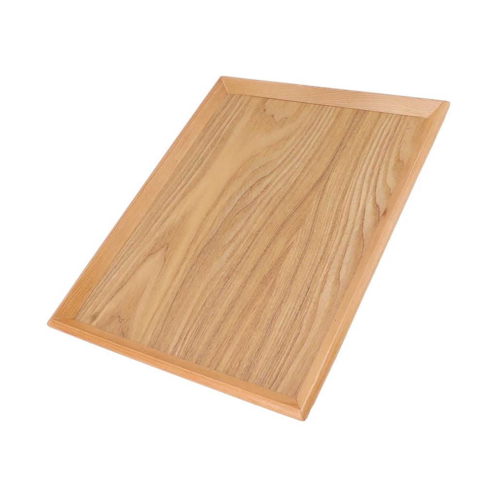 Obdélníkový dřevěný tác Multifunkční servírovací tác na ovoce Jídlo Pizza Gathering Outdoor 36,5 X 27 cm