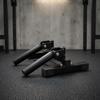 Barbell Training Frame Space-Saving Deadlift Black Metal