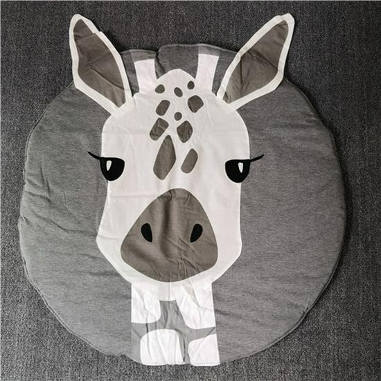 Round 3D Animal Play Mat & Baby Crawling Blanket – 21 Designs