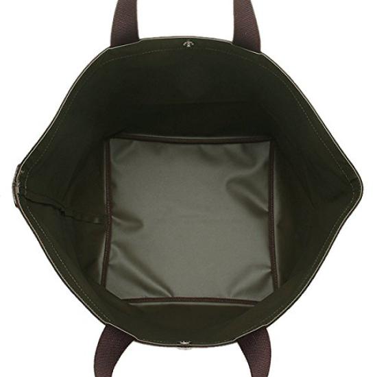 Herve Chapelier 725W Tote Size Brown Bag, 49/69, Women's, Camouflage, [Used]