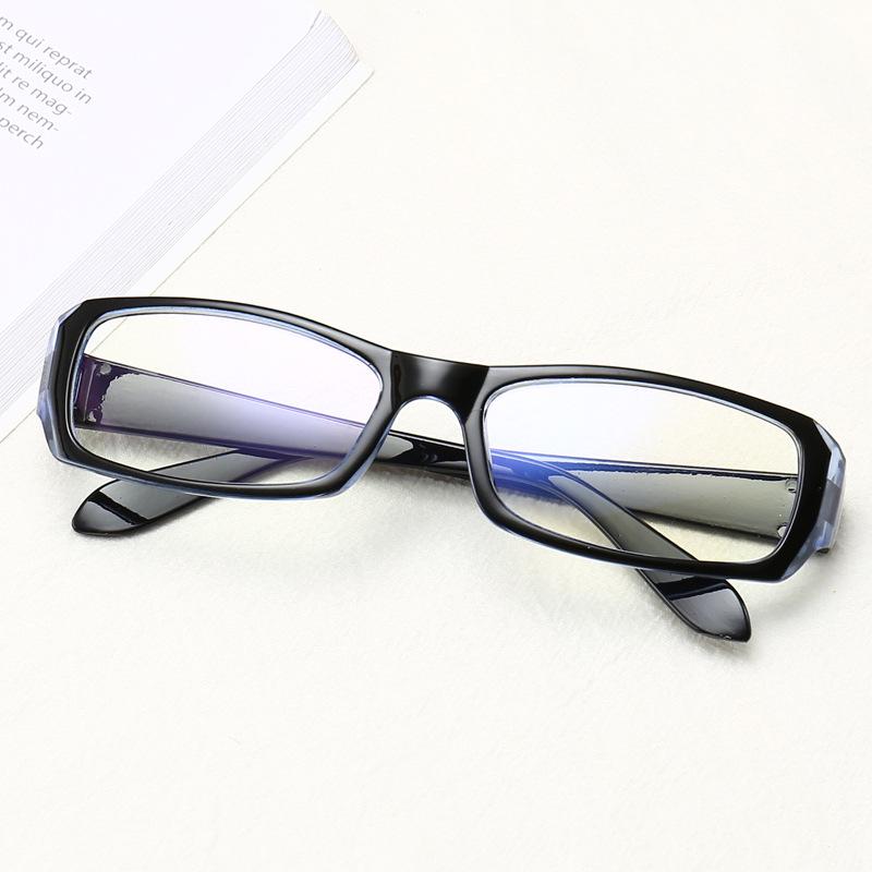 Retro Square Frame Unisex Anti-Blue Light Glasses for Mobile and Gaming - Anti-Fatigue Protection.