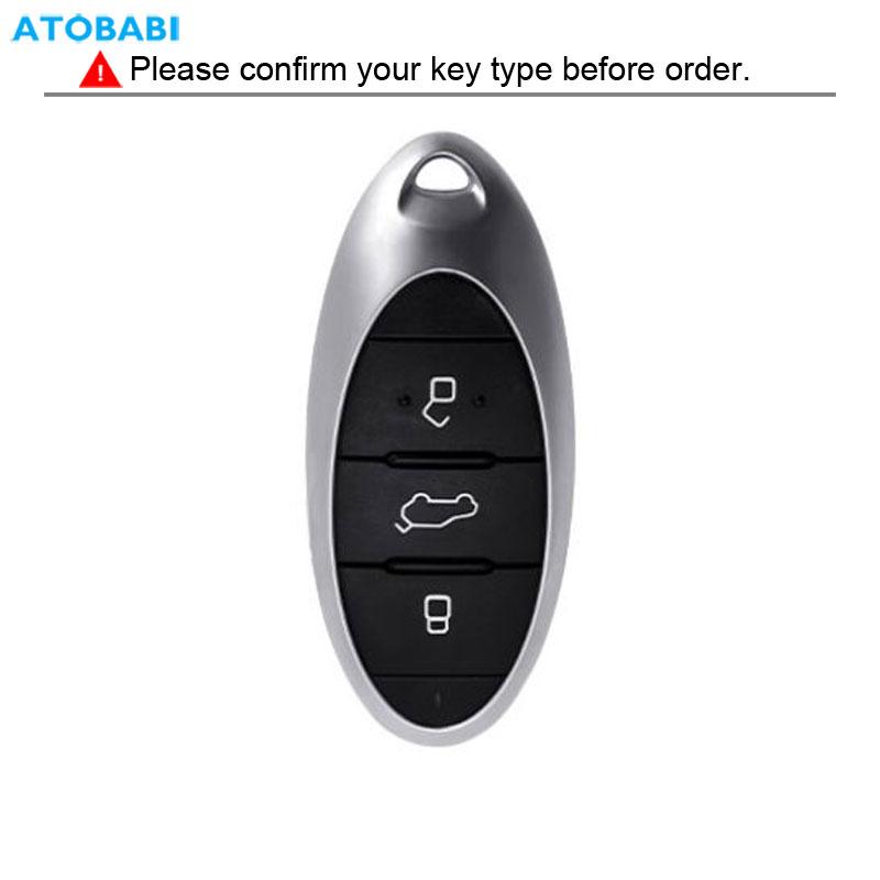 TPU bilnøkkeldeksel Smart fjernkontroller Nøkkelveske Beskytter Nøkkelringholder Autotilbehør For FAW Besturn T77 Pro B70 T99 T55 T33