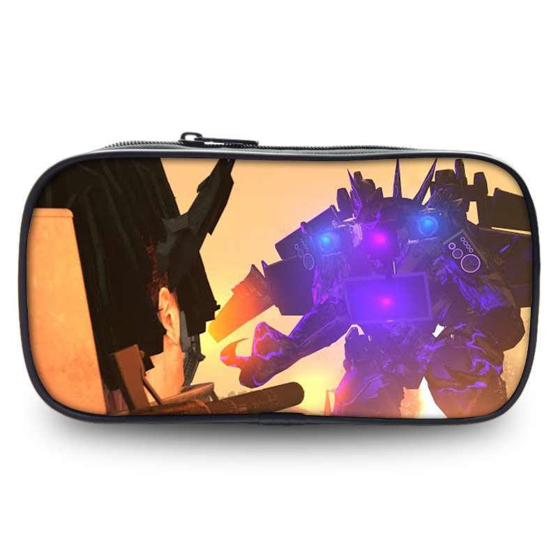 Titan Pencil Highquality Case With Unique Toilet Man Design Students For