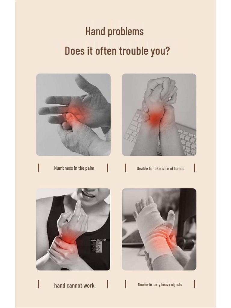 Portable Wireless Rehabilitation Gloves and Hand Massager for Stroke Recovery