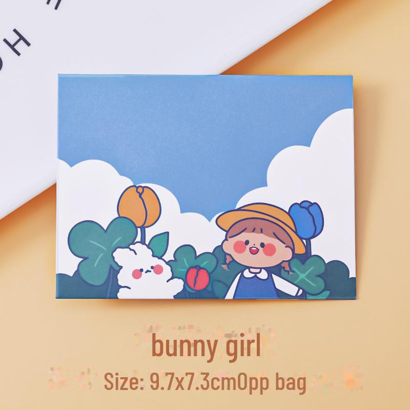 "Kreslená obálka skládací blahopřání k narozeninám studentských dětí, vzkaz, vyznání Tanabata a požehnání"