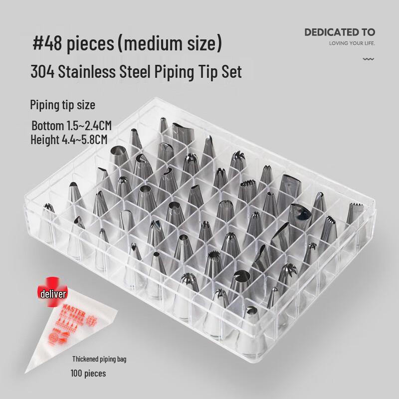 Zhao Ran Cake Decorating Nozzle & Bag Set