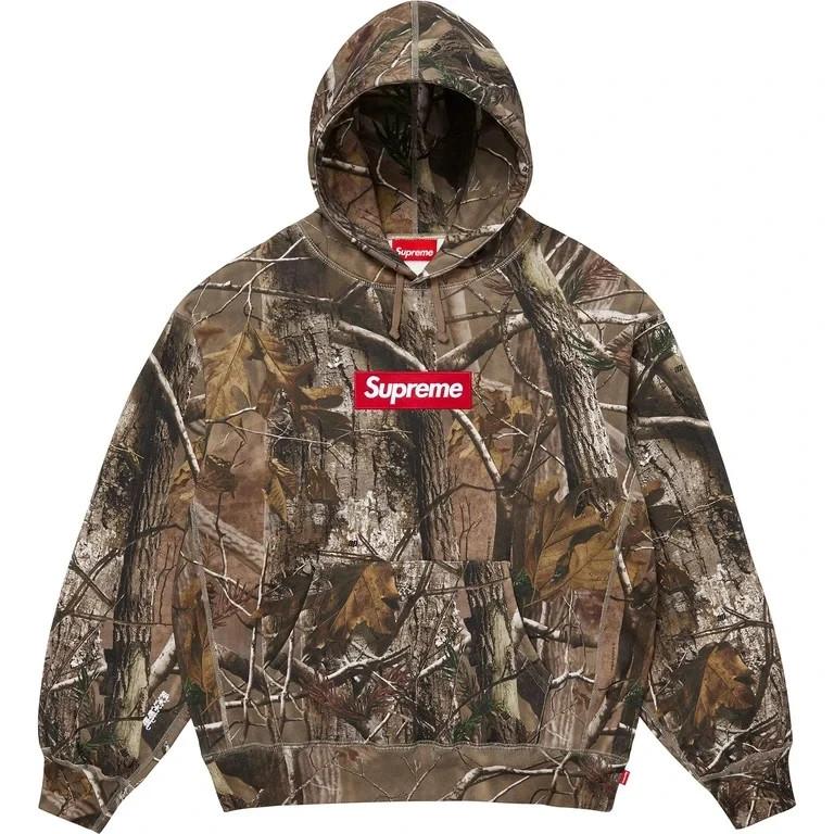 Supreme Moletom com Capuz Box Logo (25FW) Camuflagem Realtree AP