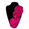 1PC 3D Floral Decoration DIY Chest Flower Sewing Applique for Wedding Dress Accessories