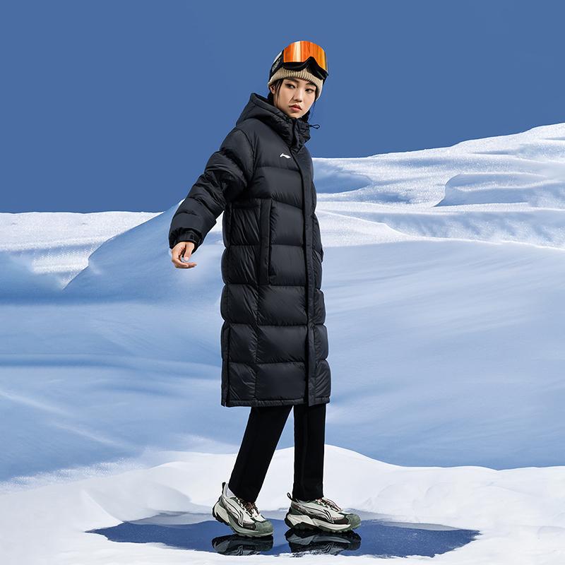 Li Ning Down Jacket Unisex Black AYMU607-3