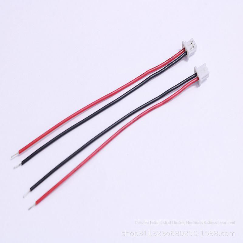 1.25 Terminal 2P Single-Head Red & Black Electronic Wire for Speaker/Battery Connection