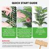 2PCS 5FT Artificial Areca Palm Plant Realistic Tropical Potted Tree Adjustable Branches Low Maintenance for Indoor Outdoor Home
