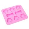 Cute Dog Creative Handmade Footprint Silicone Mold Cake Molds Bone Cookie Cutter Fondant DIY Silicone Bakeware Molds Accessories
