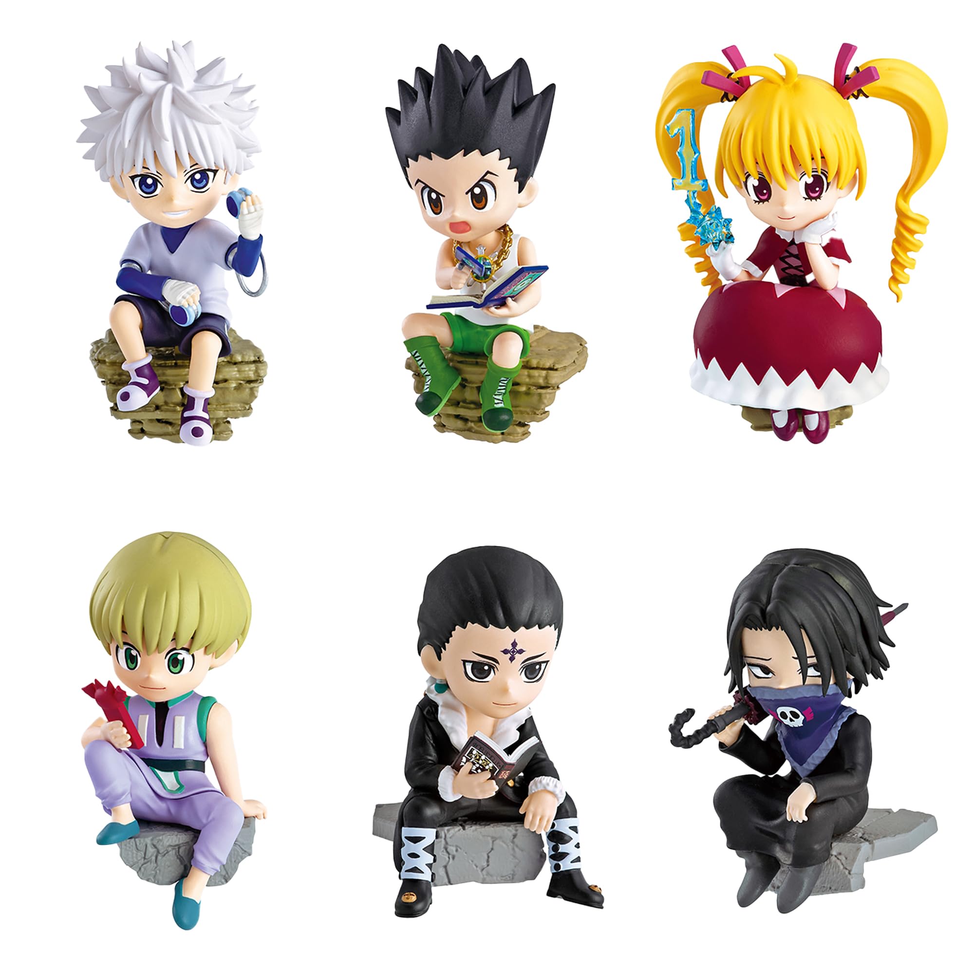

Новое приключение x обучение x секретный маневр BOX продукт всего 6 типов 6 штук Re-ment HUNTER×HUNTER