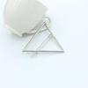 Chic INS Style Pearl Earrings & Geometric Pendant Necklace Bracelet Ring Set