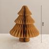 2026 Christmas Tree Honeycomb Ball 3D Folding Christmas Tree Ornament Desktop Decoration  for Xmas Navidad Happy New Year Decor