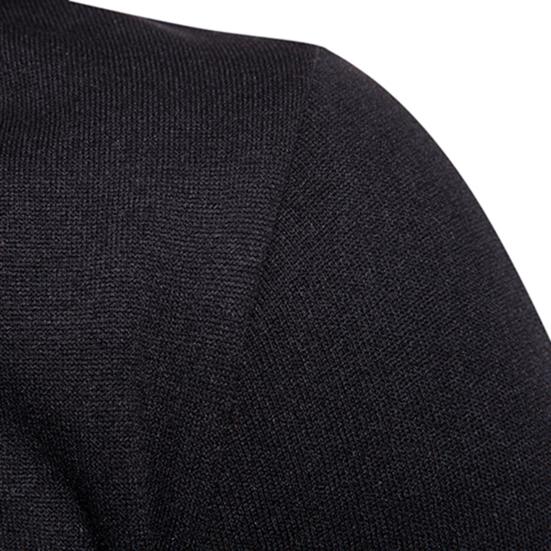 Hooded Zipper Closure Men Jacket Patchwork Long Sleeve Drawstring Side Pockets Sweatshirt Male Clothing