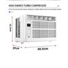 Wholesale Electric 5000-12000 BTU Mini Inverter Window Mounted Portable Air Conditioner Remote Controlled Energy Saving
