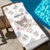 CUTE K-kuromi-i Towel Beach Quick Dry Soft Pool Towels Gift for Travel Gym Shower Camping sports