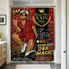 Waterproof Shower Curtain Bruno Mars 24K Magic Pop Culture Album Art Bathroom Decor Novelty Liner for Modern Bathroom