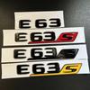 Suitable for ABS Black Auto Letter E63 E63S Logo Logo Sticker Car Luggage Badge Decal Mercedes Benz E63 E63S W213 Accessories