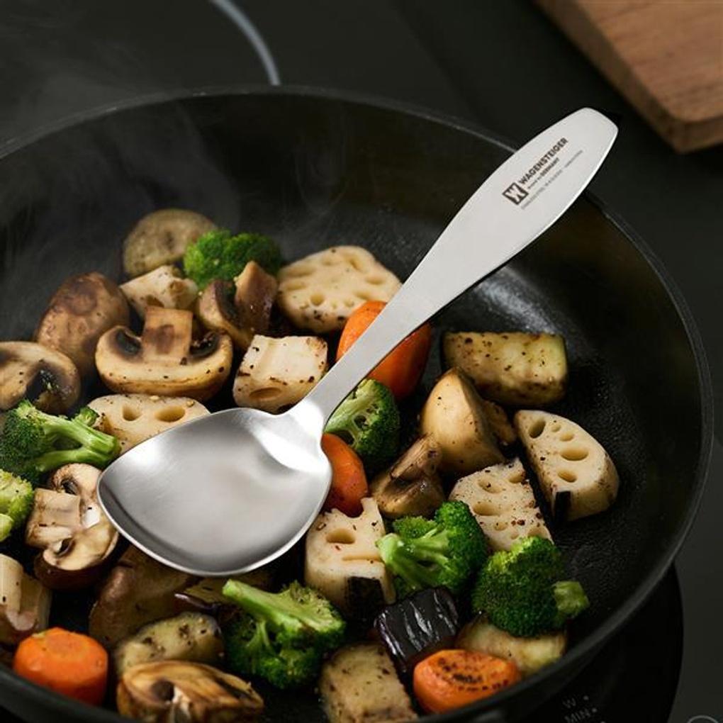 WAGENSTEIGER 304 cooking scoop stainless steel spatula square