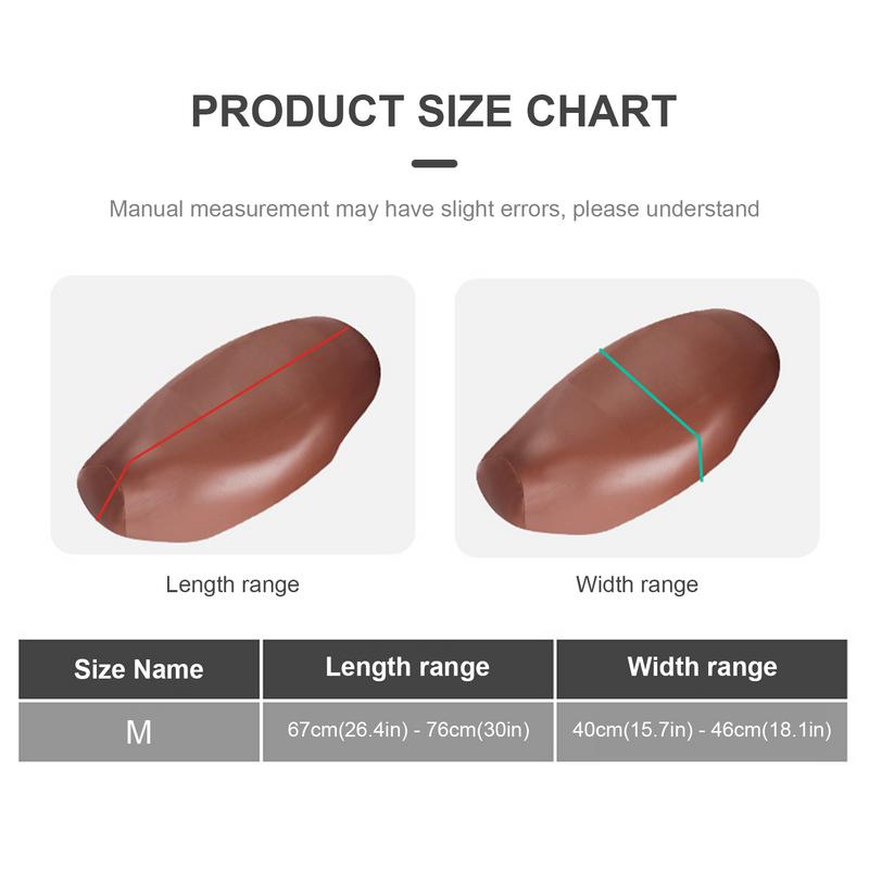 Motorbike Seat Pad Cover Safe Breathable Motorbike Seat Pad Protector Powersports Seat Covers With Cartoon Pattern Design