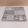 Velvet Jewelry Display Stackable Exquisite Jewellery Holder Portable Ring Earrings Necklace Organizer Box Organizator De Boys