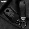 Genuine Genuine Leather Auto Key Fob Cover Case Housing Fit For Mercedes Benz C E S Class Glc W206 W223 W214 E300 C260 C300 S450 S500 Auto