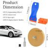 Car Eraser Wheel For Drill,Decal Remover Wheel Kit With Plastic Scraper For Quick Sticker Remover,Decal Remover,Rubber Wheel Decal Remover Tool For