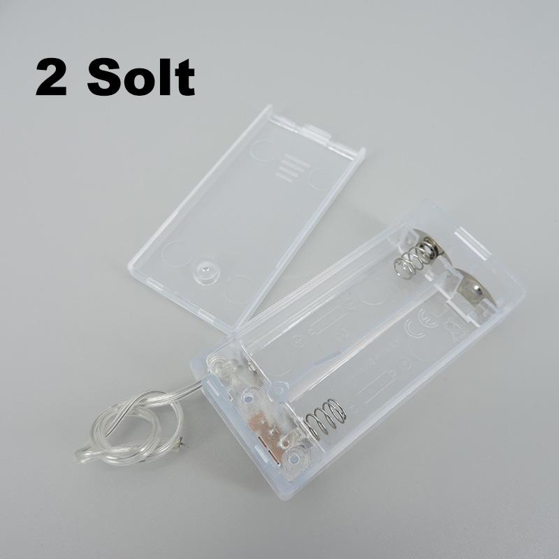 

Чехол-держатель для батарей типа АА с 3 слотами и переключателем Чехол-держатель для батарей типа АА 4,5 В с 2 слотами и прозрачной свинцовой коробкой q1 2 AA