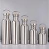 Stainless Steel Water Bottle 1000 750 500 350ml Big Mouth Cycling Hiking Waterbottle Drinkware Sports Bottle Flasks with Lid