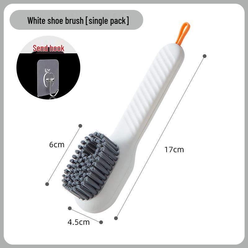 Homejia Press-Type Soft Bristle Shoe Cleaning Brush