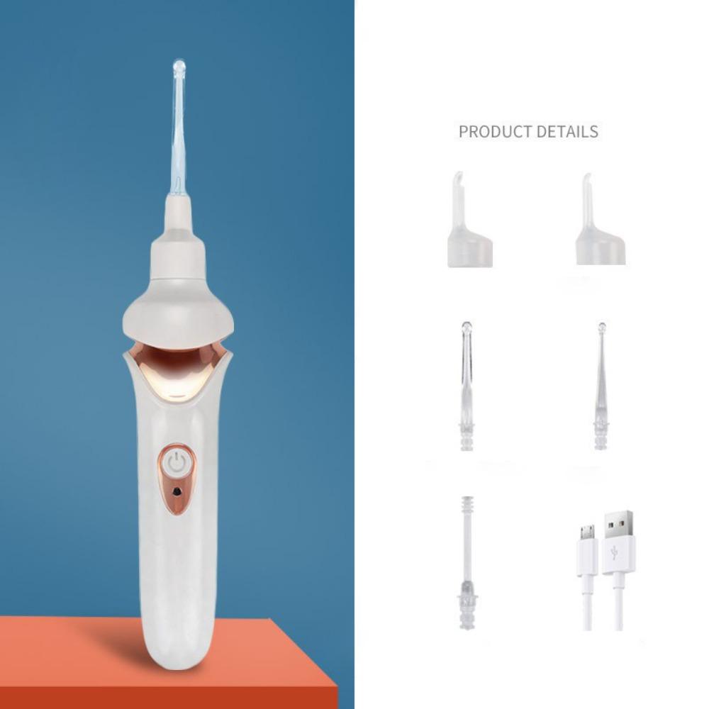 Electric Vibration Spiral Ear Cleaner Painfree Earwax Pick Ear Spoon  for Children