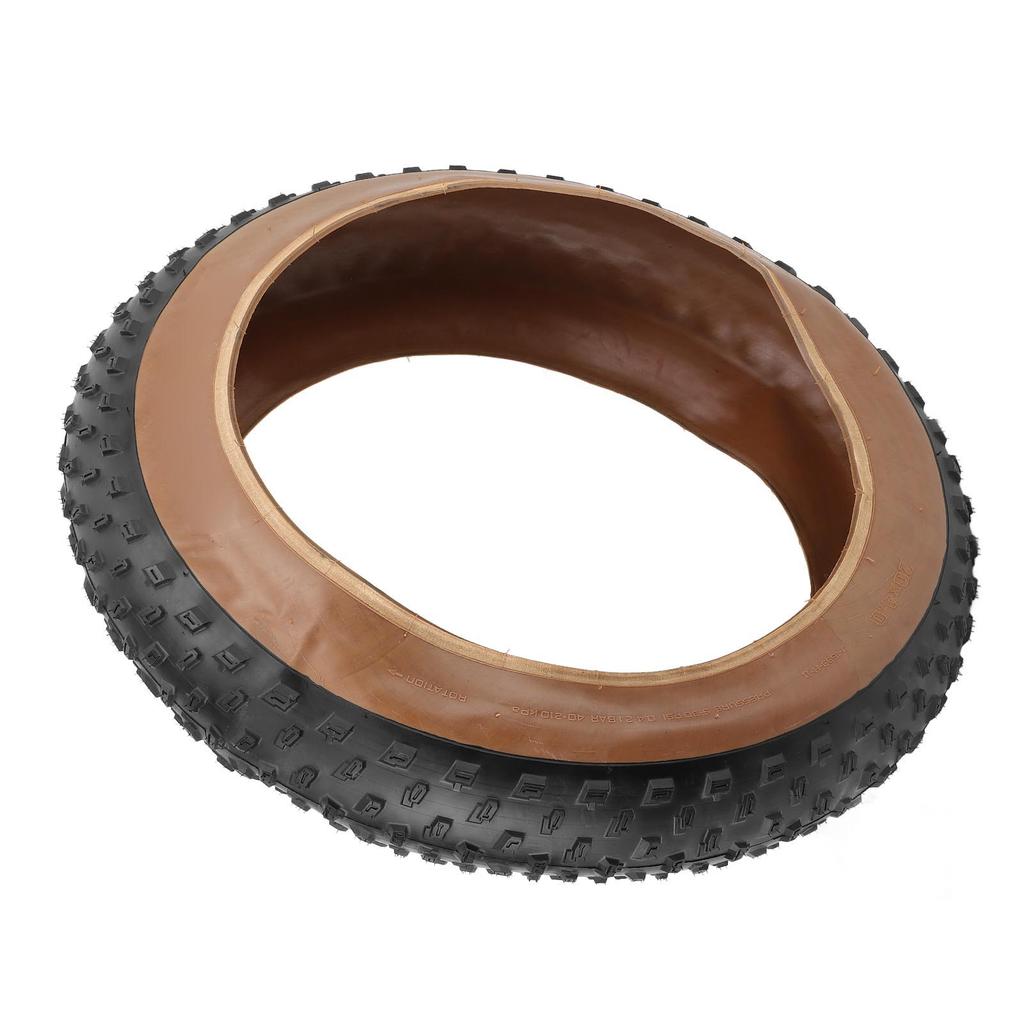 20x4 tum Cykeldäck Vikbara Cykeldäck för Snöskoter Gummi Vikbart Ersättningscykeldäck