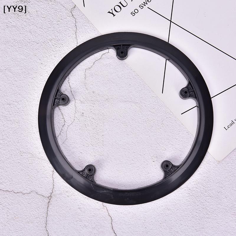 Protezione in Plastica Nera per Corona di Bicicletta da 8,5 cm, Leggero Protezione Pignone Bici Copricrank per Bici da Strada[YY9]