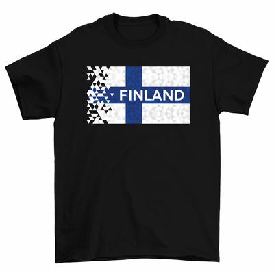 Finnish Flag Finland Travel Souvenir Unisex T-Shirt
