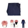 Durable And Comfortable Jujutsu Kaisen Yuji Itadori Cosplay Outfit With Synthetic Wig