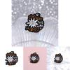 Fashionable Colorful Letter Brooch Pin With Durable Enamel Coating For Statement Accessory