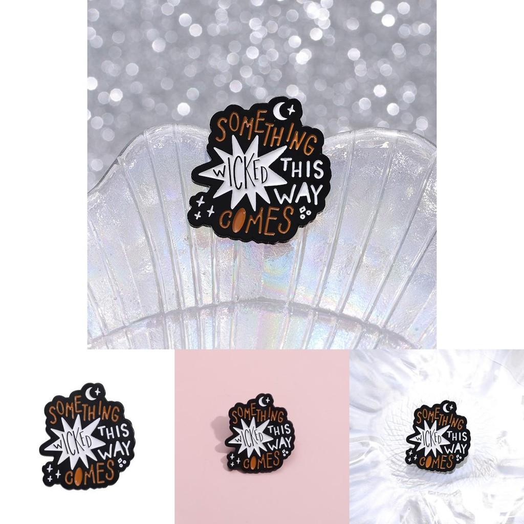 Fashionable Colorful Letter Brooch Pin With Durable Enamel Coating For Statement Accessory