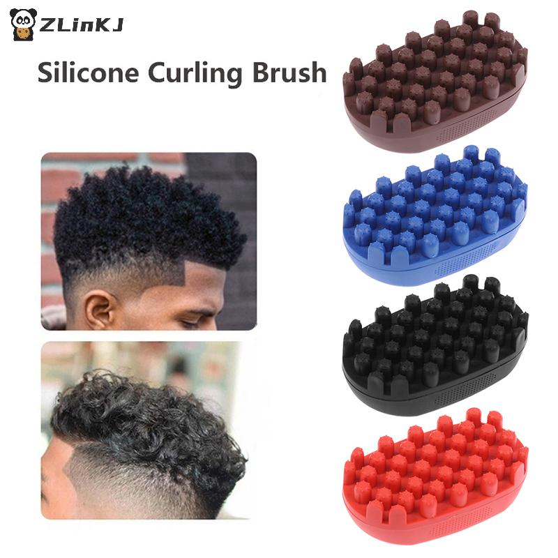1pcs Professional Curly Hair Sponge Twist Brush Magic African Coil Wave Dreadlock Natural Hairbrush Afro Salon Hair Styling Tool
