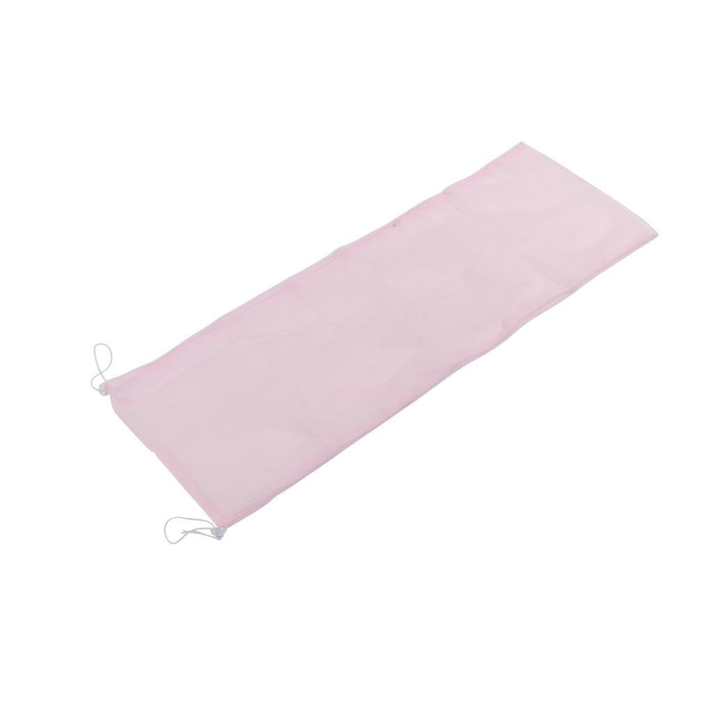 Birdcage Nylon Mesh Net Adjustable Dustproof Seed Catcher Guard Net Cover for Parrots Parakeet