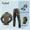 Long Sleeve Combat Shirt Tactical Clothing Men Cargo Pants With Balaclava Knee Pads