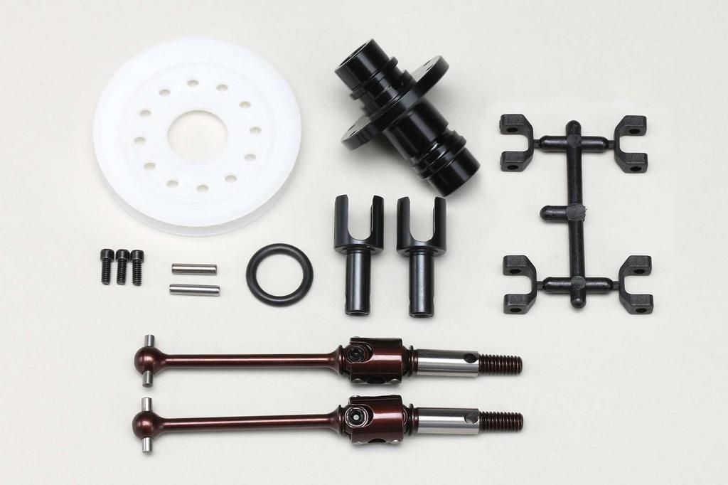YOKOMO Aluminum Front Solid Axle WJ Universal Set for (40T) RS1.0/2.0 (RS-501SS)
