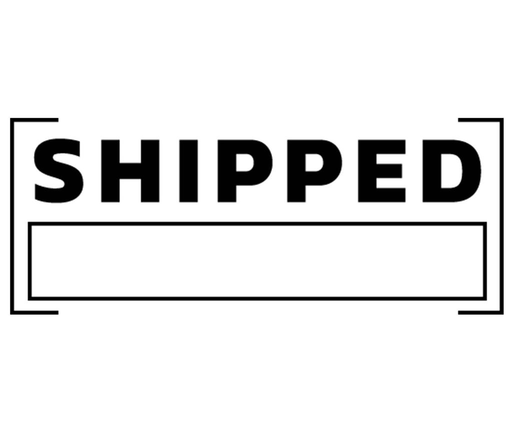 Printtoo Shipped Self Inking Rubber Stamp Pre-Inked Office Stamp- Home Office Business Stationery, 47 X 20 Mm