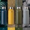 Atlas 700ml Vacuum Insulated Stainless Steel Water Bottle, Cold & Hot Water Insulation, Lightweight, Direct Drinking, Easy to Clean, Outdoor Use, WENS