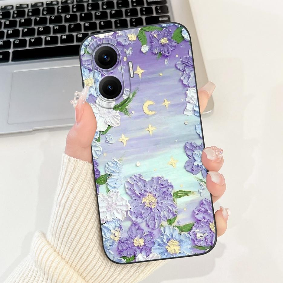 For Xiaomi Redmi Turbo 4 Pro Case PocoF7 Cute Cartoon Cover Shockproof Phone Case For Xiaomi Poco F7 Redmi Turbo4 Pro Soft Shell